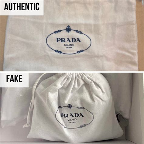 prada dust bag fake|prada evening bag.